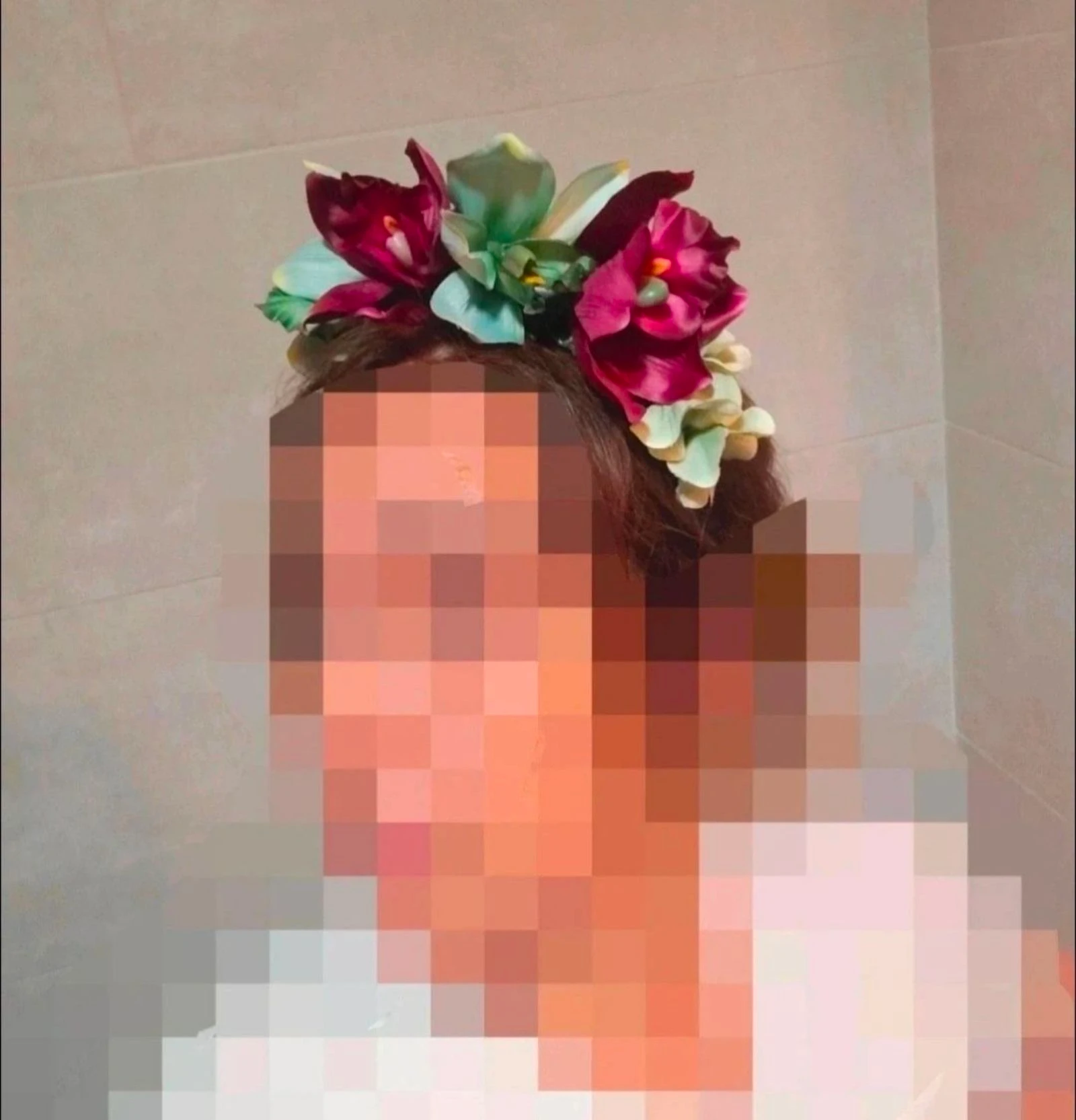 Special occasion orchid headband – photo 5